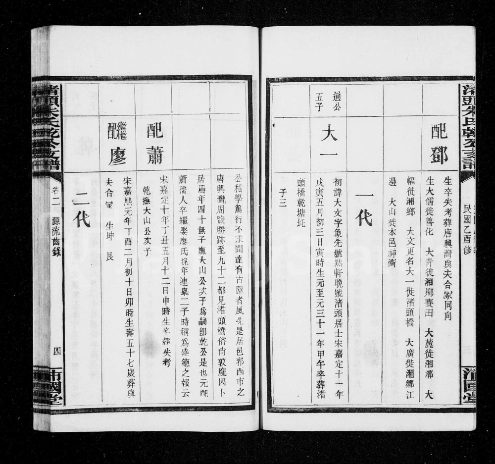 图片[4]-湖南湘潭渚头朱氏乾公支谱（沛国堂）电子版PDF下载-中华家谱网