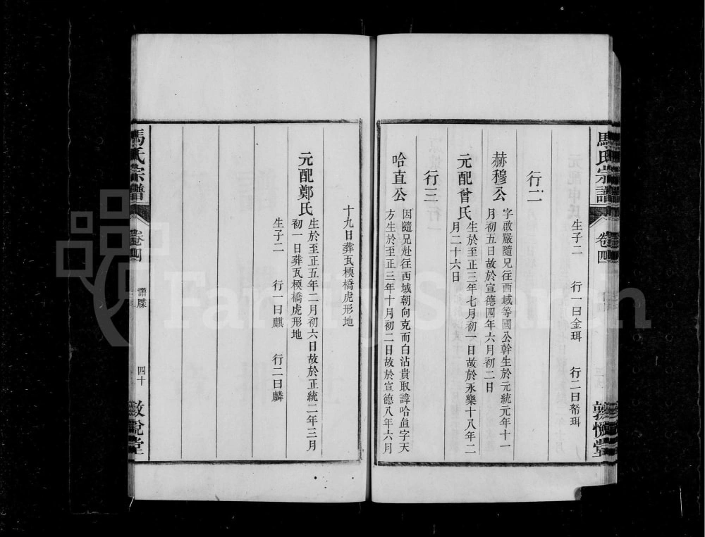 图片[7]-安徽安庆怀宁马氏宗谱（敦悦堂）电子版PDF下载-中华家谱网