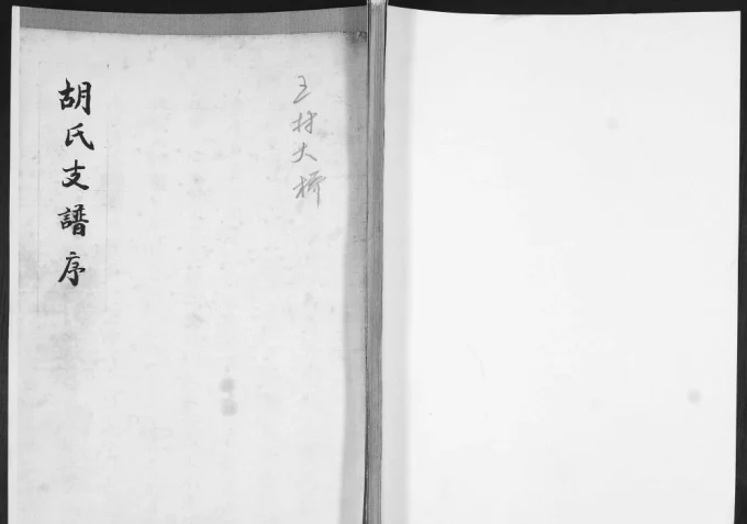 山东青岛即墨大桥村胡氏支谱电子版PDF下载-中华家谱网