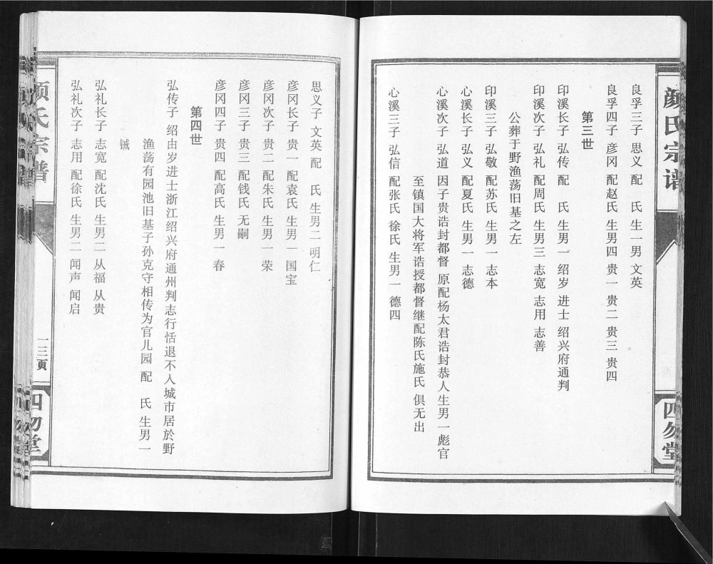 图片[7]-江苏盐城建湖县东鲁颜氏族谱（四勿堂）电子版PDF下载-中华家谱网