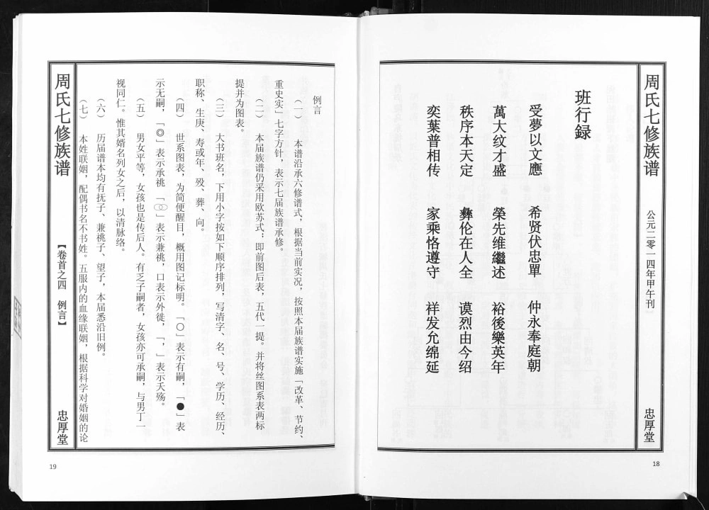 图片[2]-湖南娄底新化县周氏七修族谱（忠厚堂）电子版PDF下载-中华家谱网