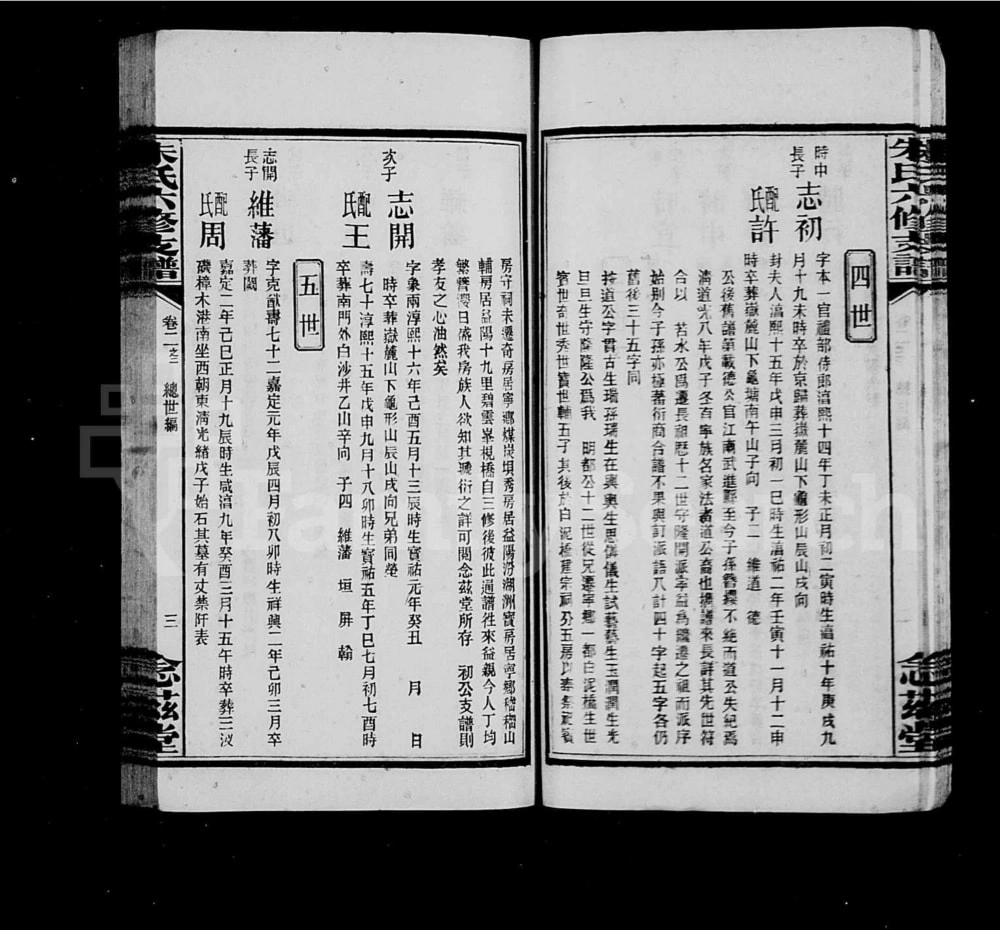 图片[8]-湖南长沙黄金园朱氏六修支谱（念兹堂）电子版PDF下载-中华家谱网