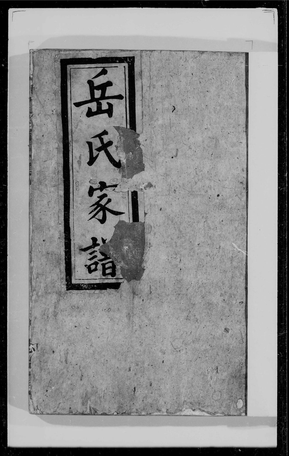 图片[1]-江西南昌北洲岳氏家谱（忠贻堂）电子版PDF下载-中华家谱网