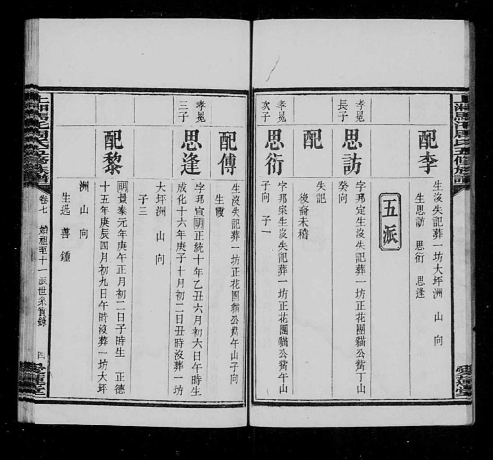 图片[7]-湖南湘乡上湘马圫周氏五修族谱（爱莲堂）电子版PDF下载-中华家谱网