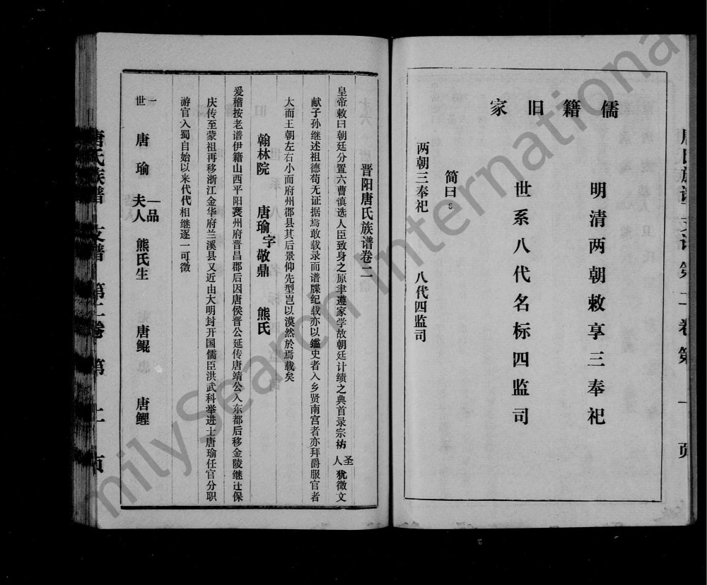 图片[4]-四川达州宣汉县唐氏族谱（儒籍堂）电子版PDF下载-中华家谱网