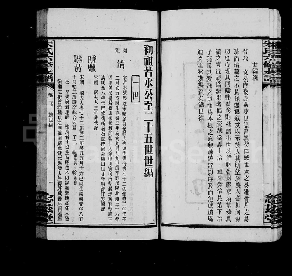 图片[6]-湖南长沙黄金园朱氏六修支谱（念兹堂）电子版PDF下载-中华家谱网