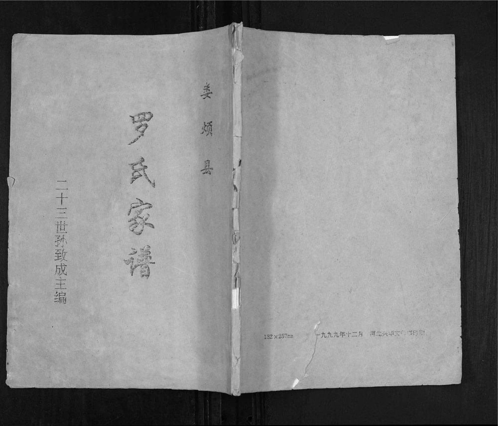 图片[1]-山西太原娄烦县罗氏家谱电子版PDF下载-中华家谱网