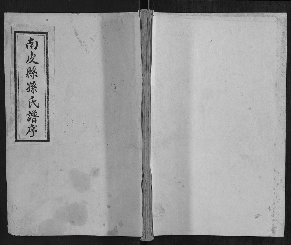 图片[1]-河北东光南皮山东宁津孙氏族谱电子版PDF下载-中华家谱网