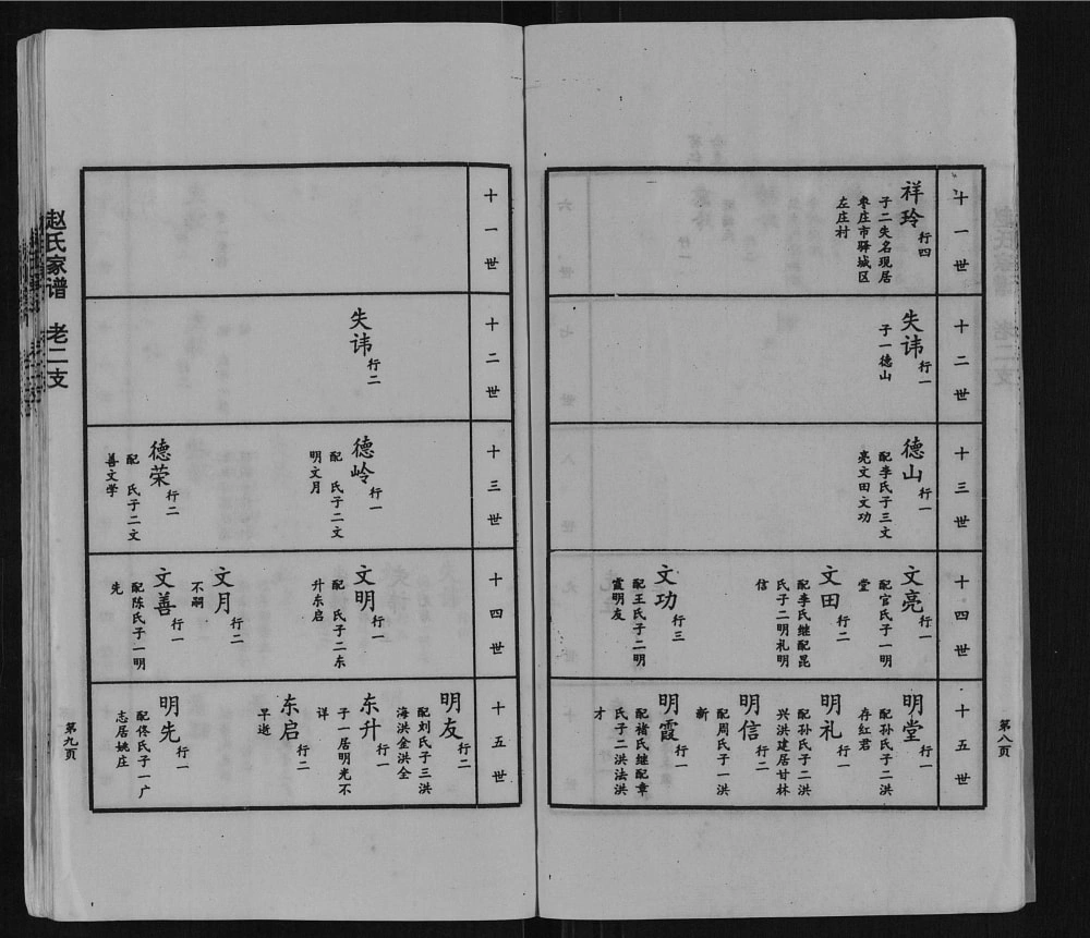 图片[8]-山东临沂兰陵县赵氏家谱电子版PDF下载-中华家谱网