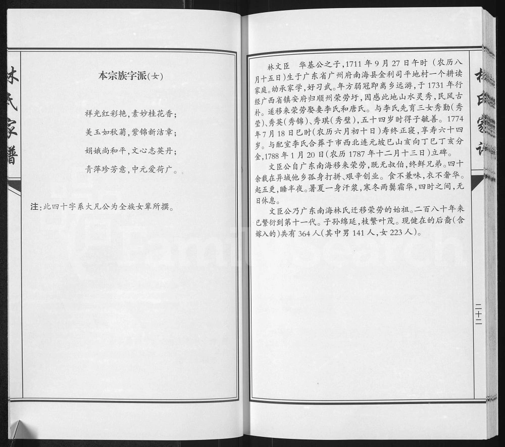 图片[4]-广西靖西荣劳街林氏家谱（双桂堂）电子版PDF下载-中华家谱网