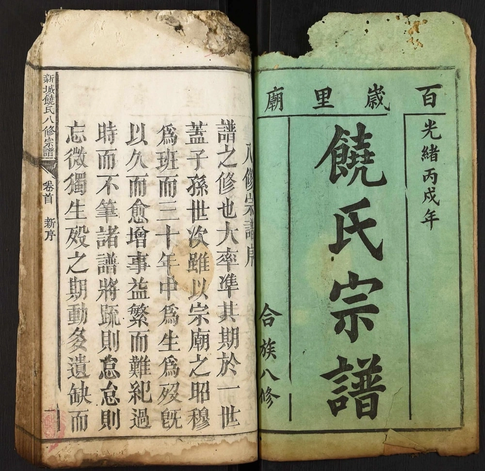 图片[2]-江西抚州黎川县新城百岁里饶氏八修宗谱电子版PDF下载-中华家谱网