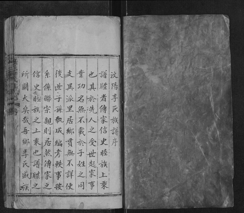 图片[1]-山东济宁汶上县汶邑李氏族谱志电子版PDF下载-中华家谱网