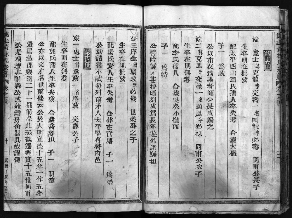 图片[6]-浙江乐清地上黄林氏宗谱电子版PDF下载-中华家谱网