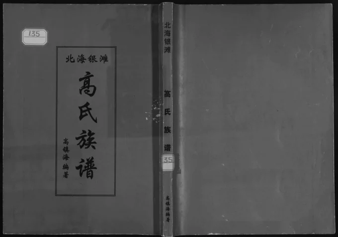 广西北海银海区银滩高氏族谱-中华家谱网