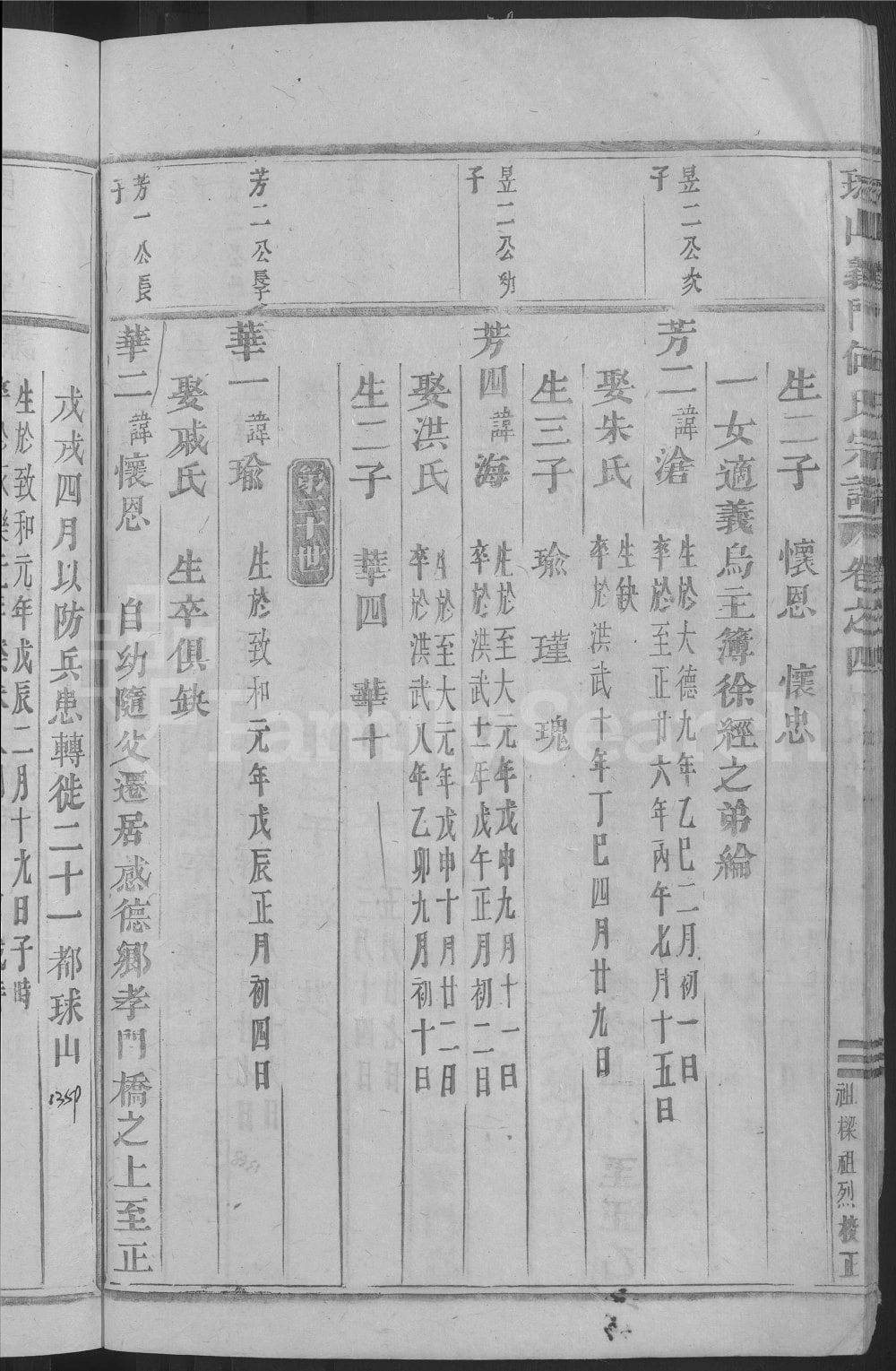 图片[7]-浙江金华浦江县球山义门何氏宗谱电子版PDF下载-中华家谱网