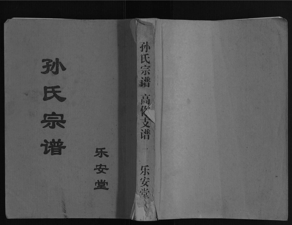 图片[1]-江苏盐城建湖县孙氏宗谱高作支谱（乐安堂）电子版PDF下载-中华家谱网