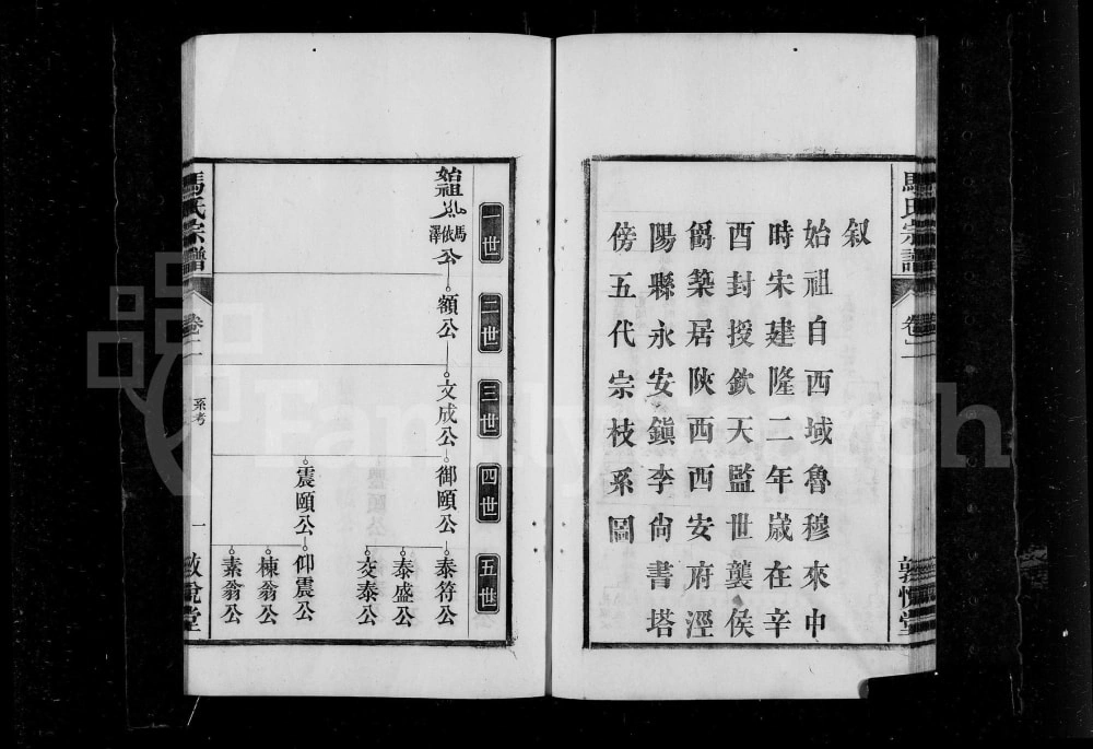 图片[4]-安徽安庆怀宁马氏宗谱（敦悦堂）电子版PDF下载-中华家谱网