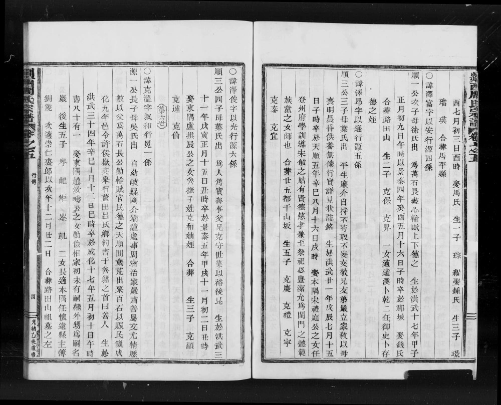 图片[5]-浙江嵊州剡西周氏宗谱（报本堂）电子版PDF下载-中华家谱网