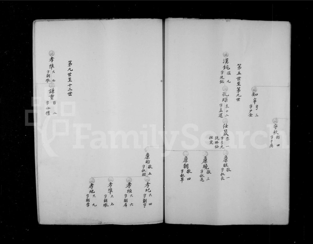 图片[6]-浙江温州永嘉县档溪廿七宅周氏房谱电子版PDF下载-中华家谱网