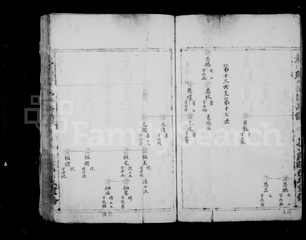 图片[5]-浙江温州永嘉县象川周氏档溪房谱电子版PDF下载-中华家谱网