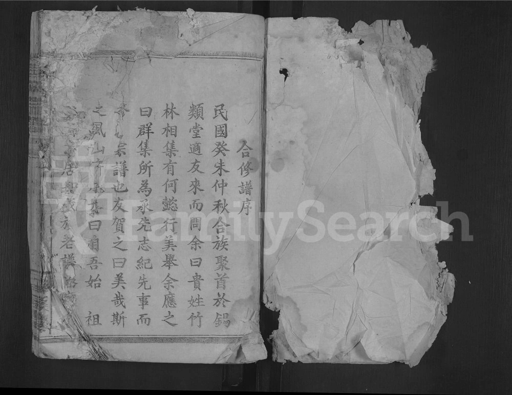 图片[1]-湖北黄石阳新县吴氏宗谱（锡类堂）电子版PDF下载-中华家谱网