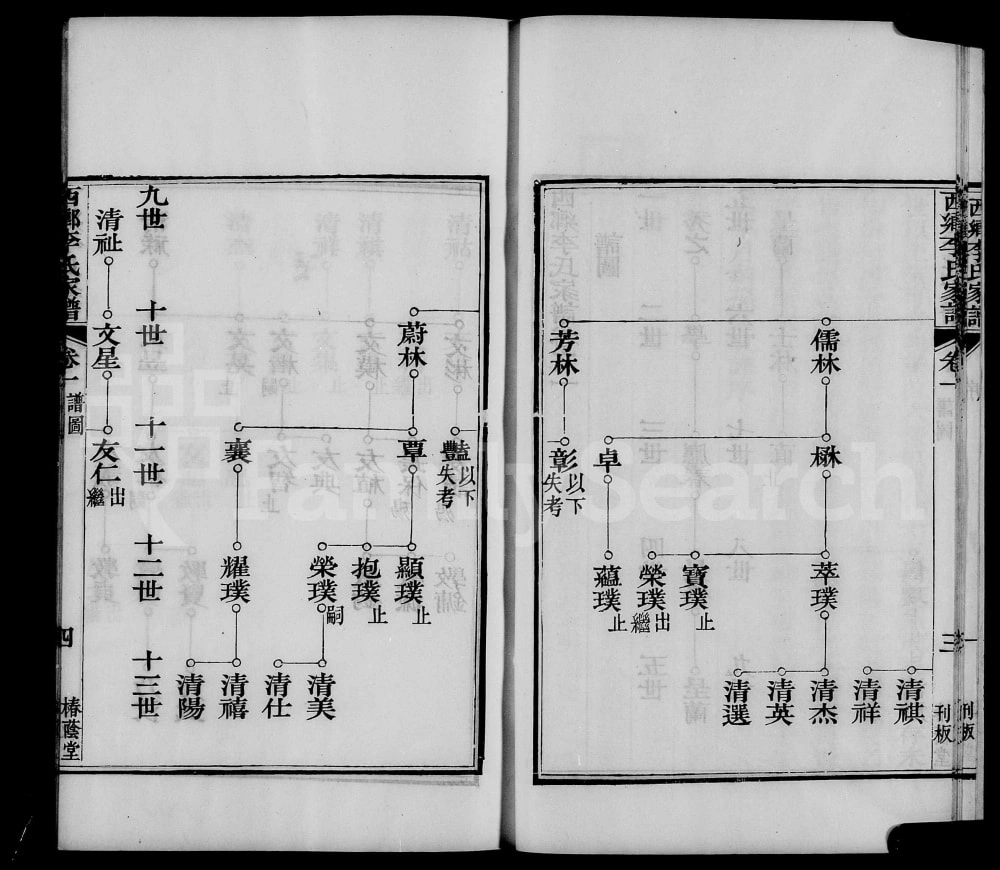 图片[4]-陕西汉中西乡李氏家谱（椿荫堂）电子版PDF下载-中华家谱网