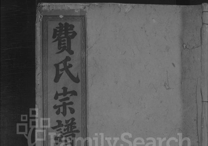 湖北黄石阳新县费氏宗谱（谦慎堂）电子版PDF下载-中华家谱网