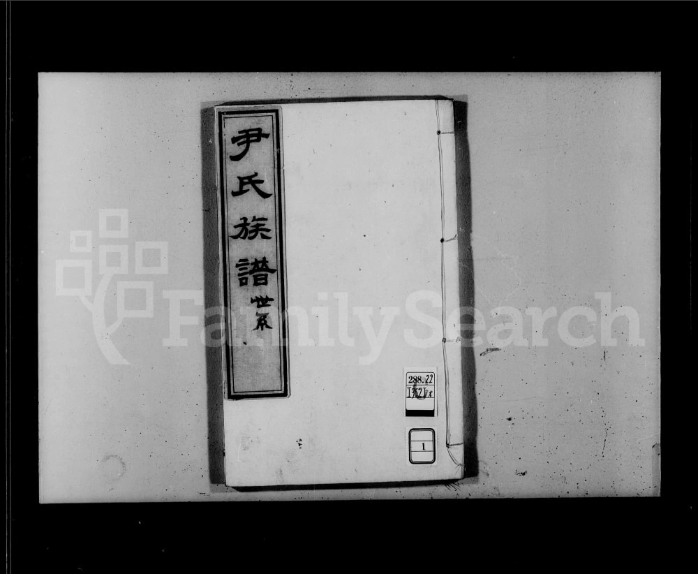 图片[1]-山东德州尹氏族谱电子版PDF下载-中华家谱网
