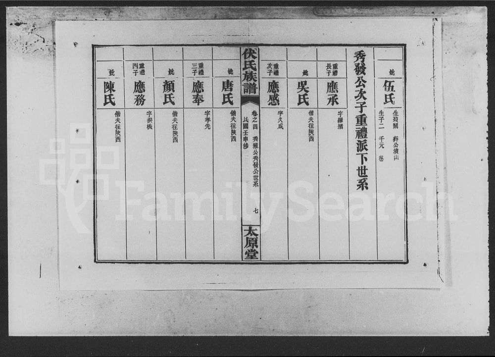 图片[8]-湖南汨罗伏氏族谱（太原堂）电子版PDF下载-中华家谱网