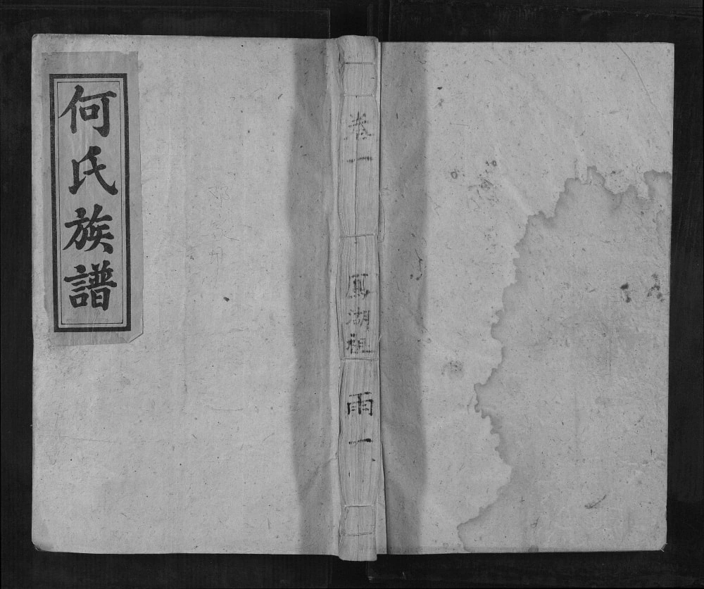 图片[1]-湖南郴州汝城县砖街头何氏族谱电子版PDF下载-中华家谱网