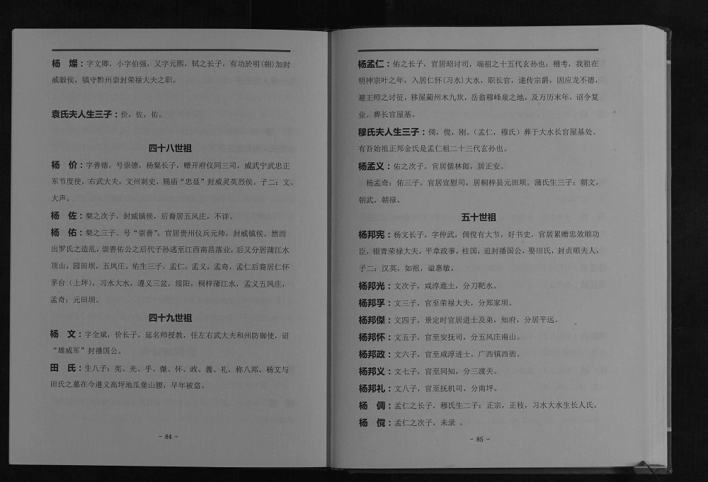 图片[6]-贵州仁怀杨氏宗谱播州杨氏茅台支系（四知堂）电子版PDF下载-中华家谱网