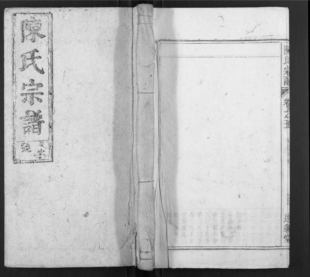 图片[1]-安徽安庆怀宁县陈氏宗谱（述义堂）电子版PDF下载-中华家谱网