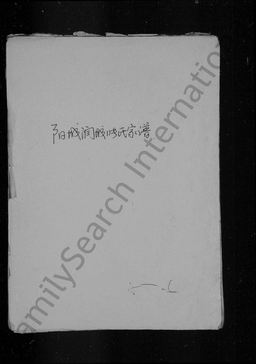 图片[1]-山西晋城阳城县润城张氏家谱电子版PDF下载-中华家谱网