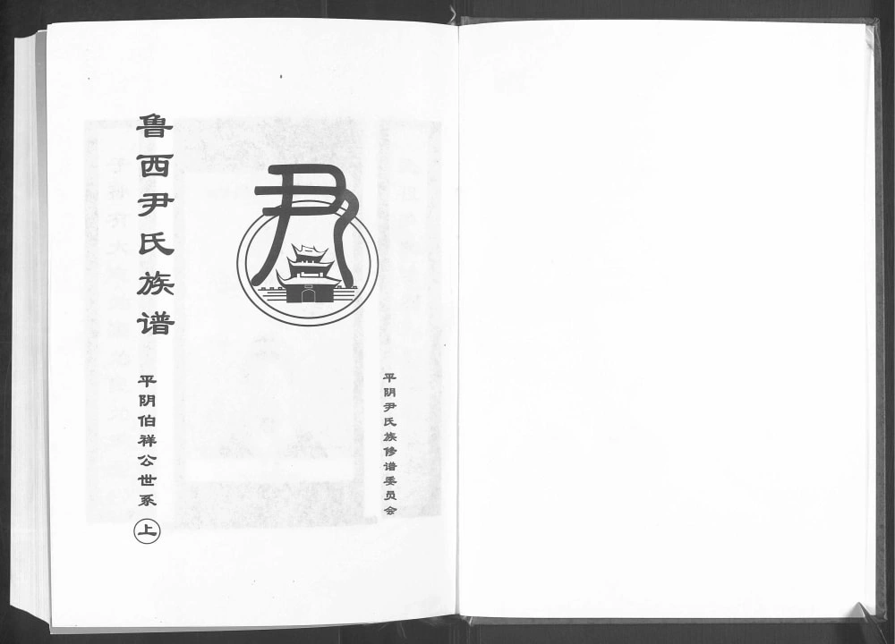 图片[1]-山东济南平阴县鲁西尹氏族谱（金水堂）电子版PDF下载-中华家谱网