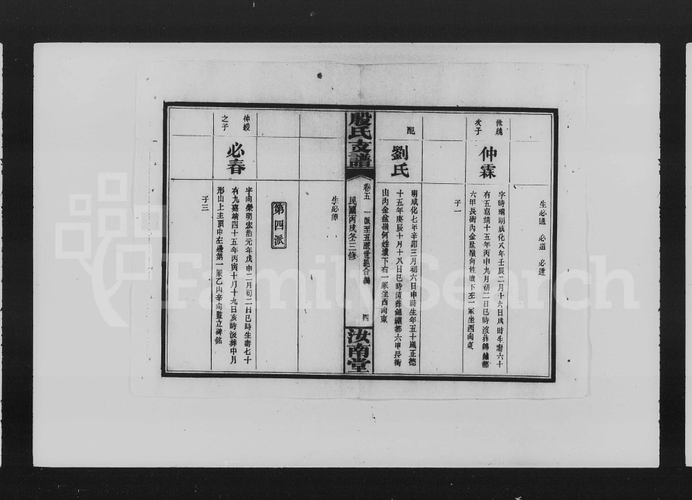 图片[8]-湖南长沙殷氏支谱（汝南堂）电子版PDF下载-中华家谱网