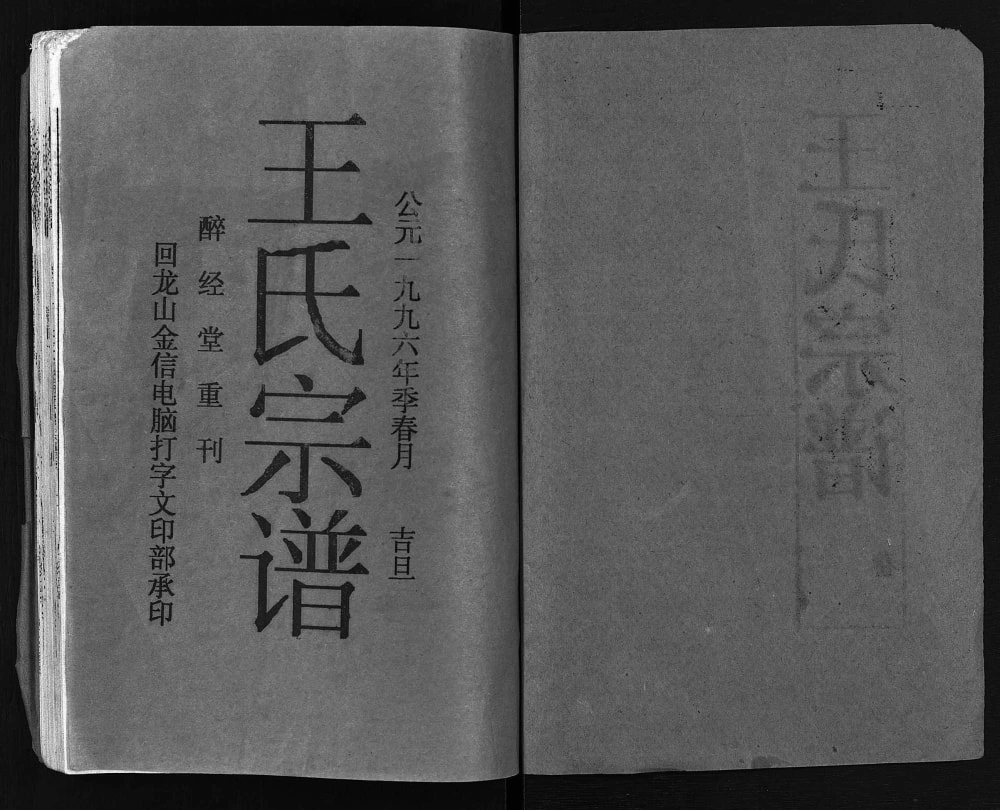 图片[2]-湖北鄂州王氏宗谱（醉经堂）电子版PDF下载-中华家谱网