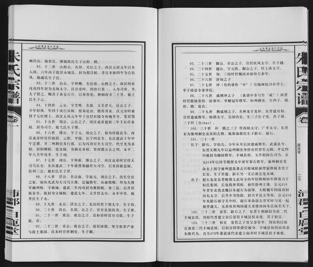图片[8]-安徽合肥东乡磨店朱岗朱氏宗谱（白鹿堂）电子版PDF下载-中华家谱网