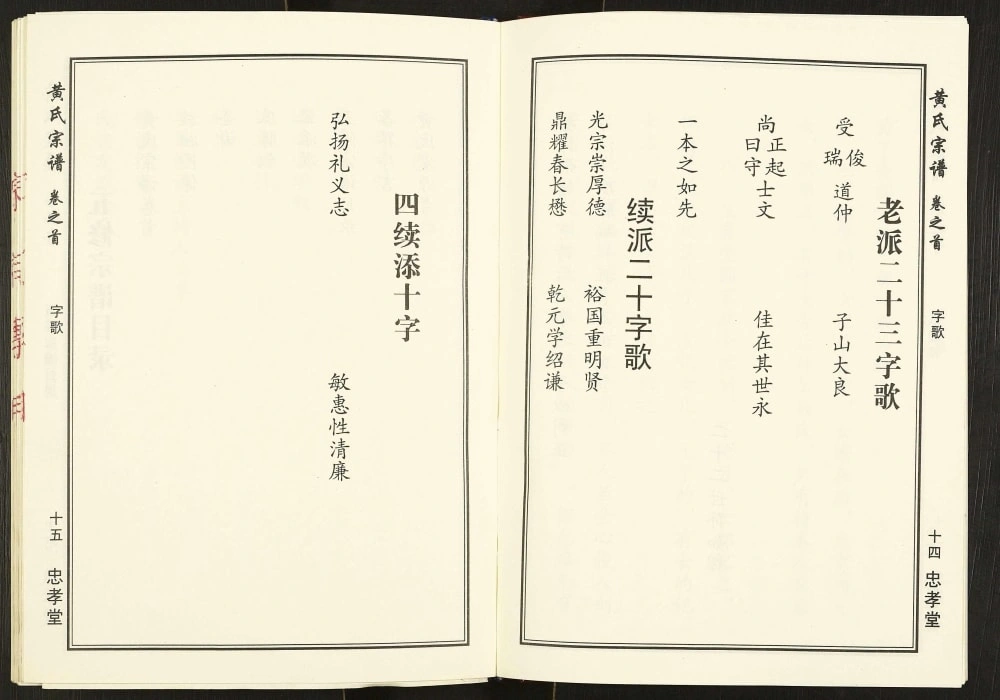 图片[2]-湖北武汉新洲区黄氏宗谱（忠孝堂）电子版PDF下载-中华家谱网