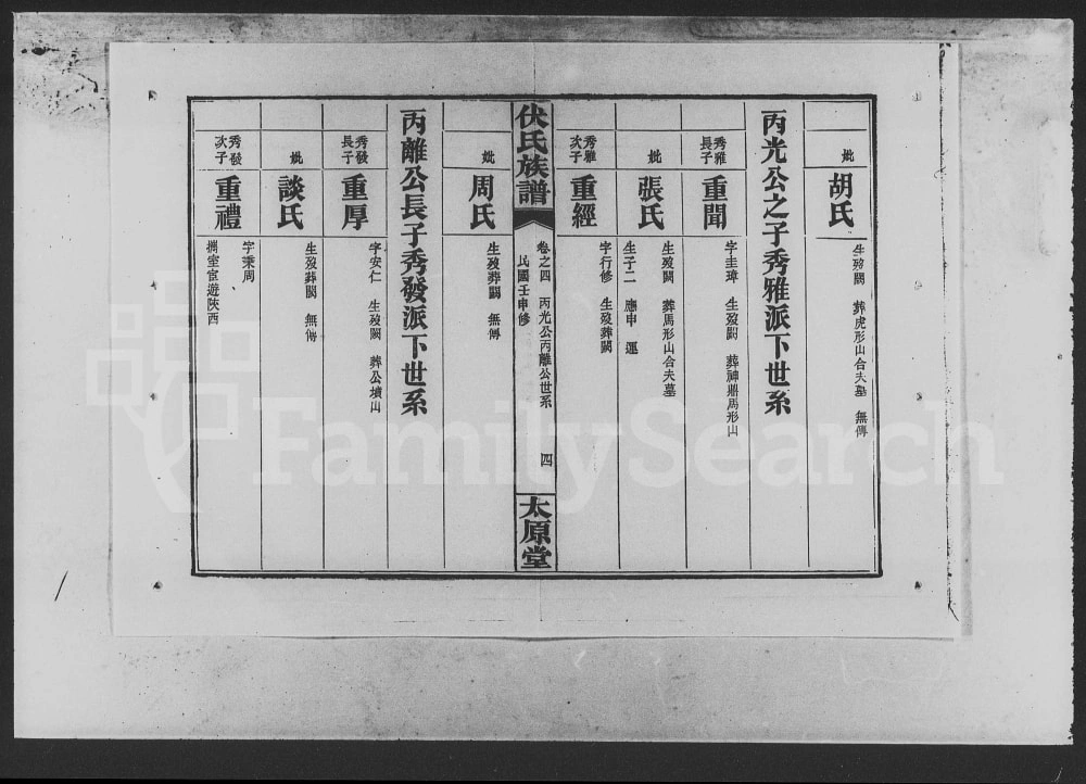 图片[5]-湖南汨罗伏氏族谱（太原堂）电子版PDF下载-中华家谱网