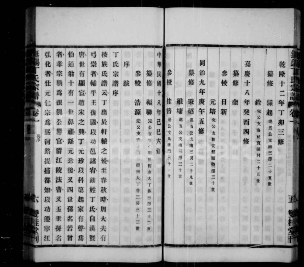 图片[3]-江苏无锡丁氏宗谱（双桂堂）电子版PDF下载-中华家谱网