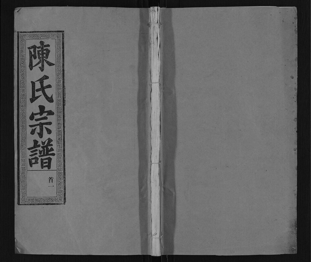 图片[1]-湖北鄂州陈氏宗谱（崇本堂）电子版PDF下载-中华家谱网