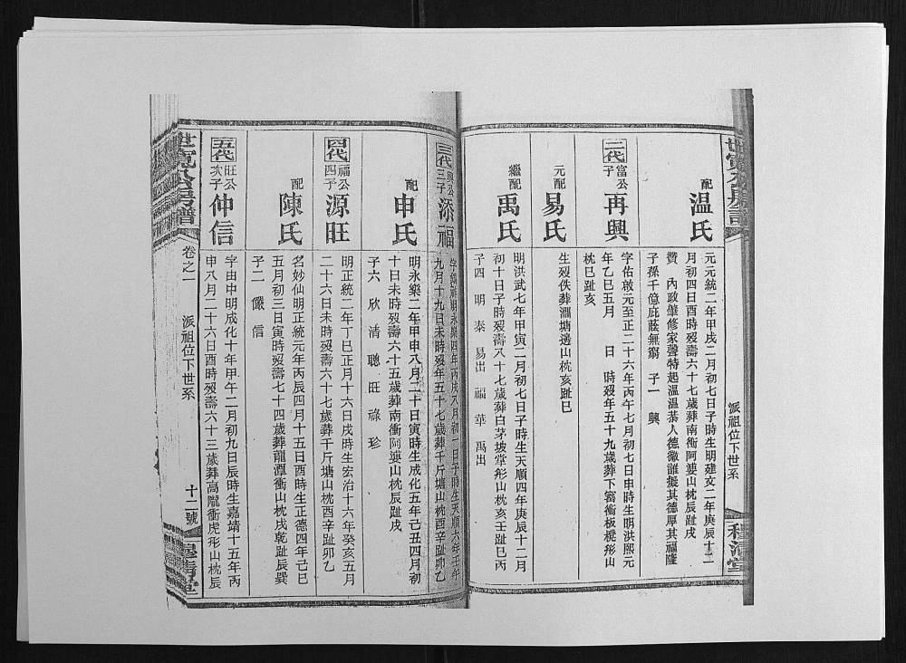 图片[6]-湖南邵阳邵东县洞霞尹氏宽公房谱（穆清堂）电子版PDF下载-中华家谱网