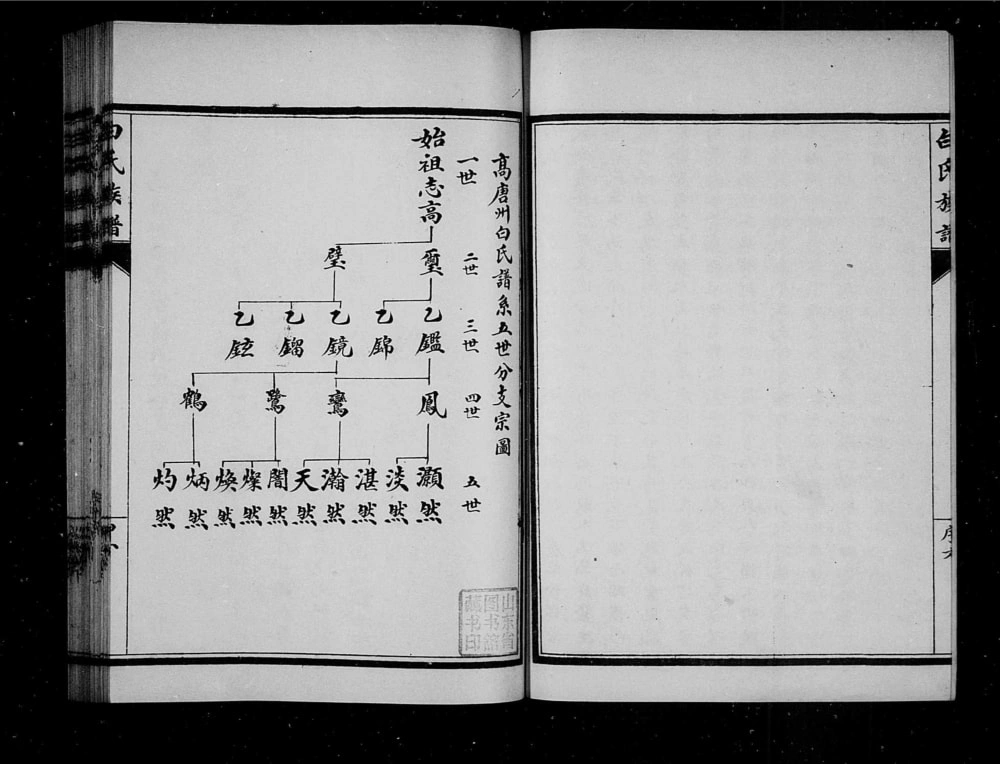 图片[4]-山东聊城高唐县白氏族谱电子版PDF下载-中华家谱网