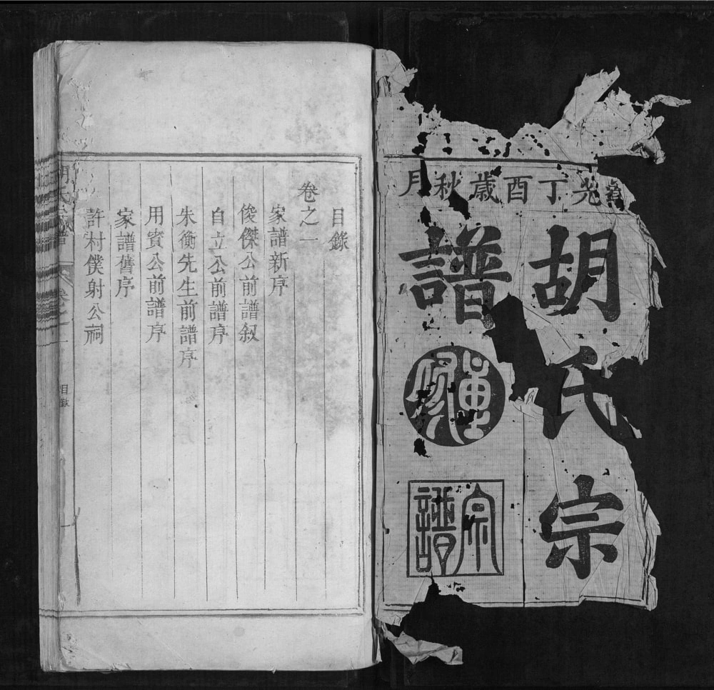 图片[2]-安徽黄山祁门胡氏宗谱电子版PDF下载-中华家谱网