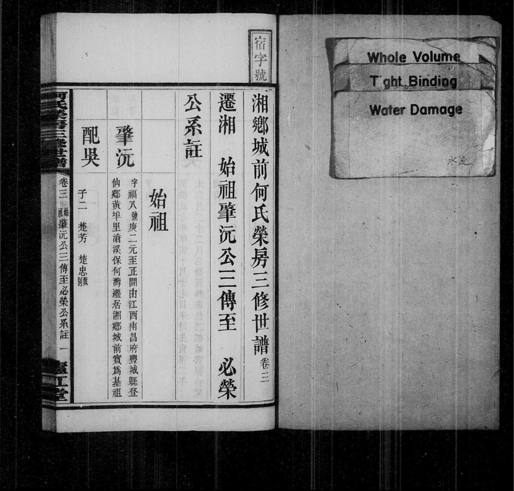 图片[4]-湖南湘乡城前何氏荣房三修世谱（庐江堂）电子版PDF下载-中华家谱网