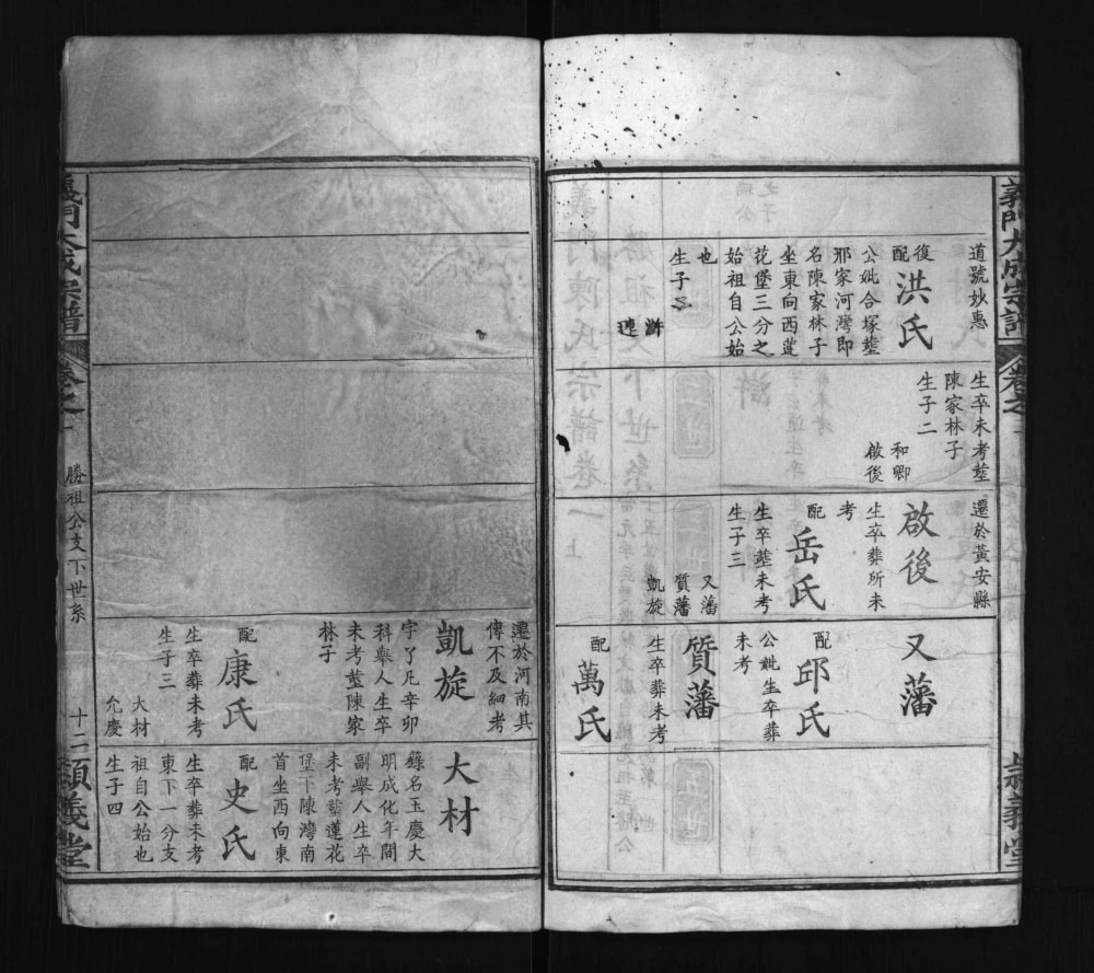 图片[8]-湖北黄冈冈邑莲溪义门陈氏宗谱（颖义堂）电子版PDF下载-中华家谱网