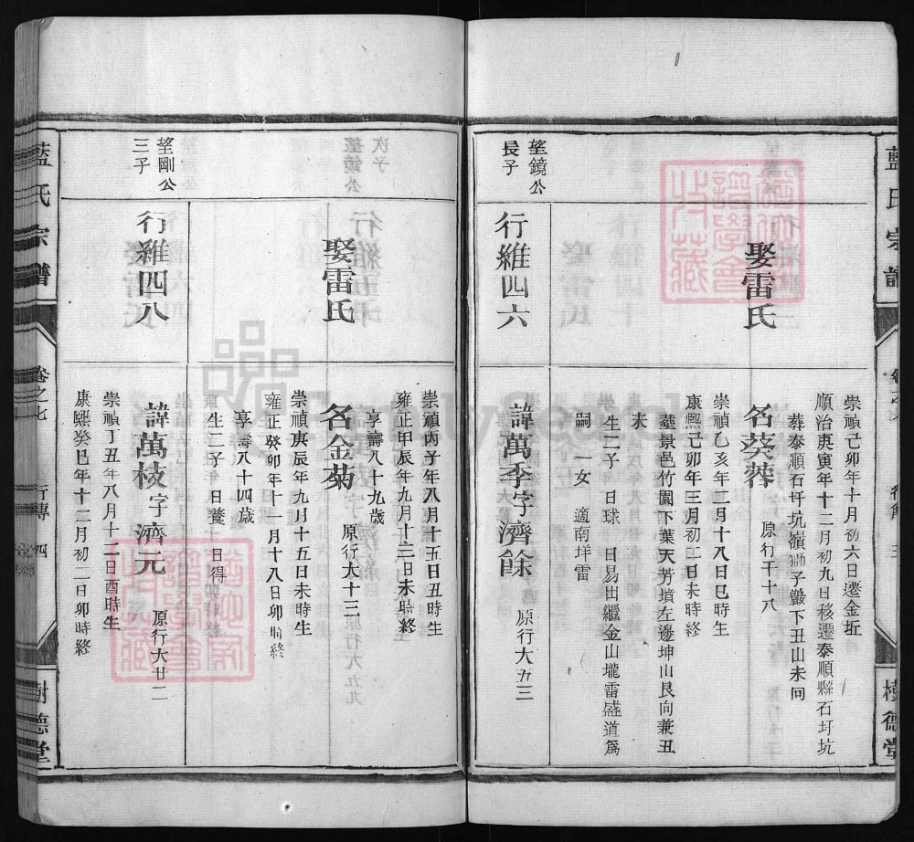 图片[7]-浙江丽水蓝氏宗谱（树德堂、种玉堂）电子版PDF下载-中华家谱网