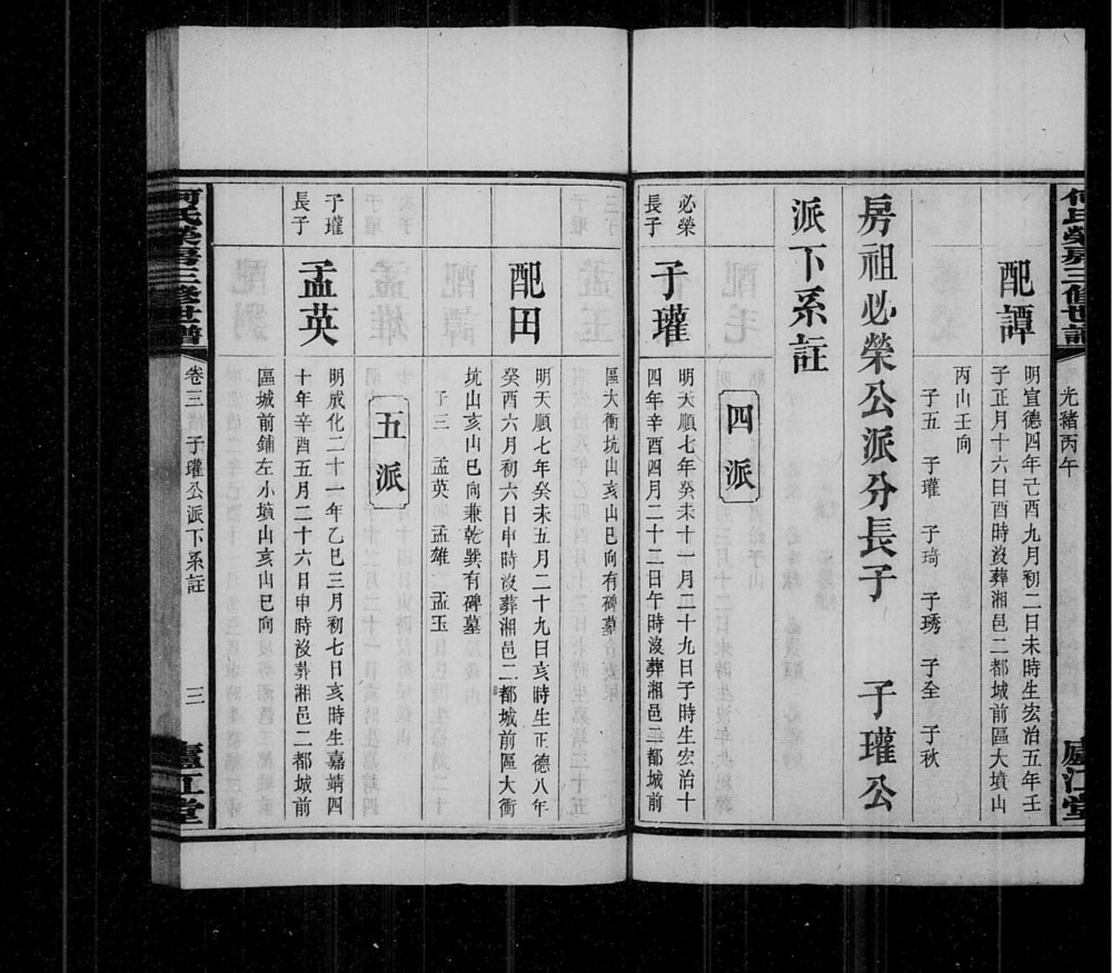 图片[6]-湖南湘乡城前何氏荣房三修世谱（庐江堂）电子版PDF下载-中华家谱网