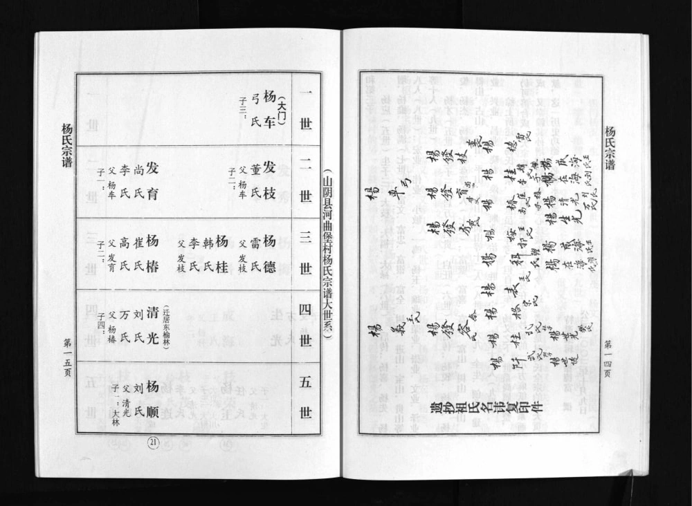 图片[4]-山西朔州山阴县河曲堡杨氏宗谱电子版PDF下载-中华家谱网