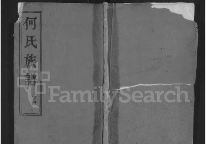 江苏扬州维扬江都何氏重修族谱电子版PDF下载-中华家谱网